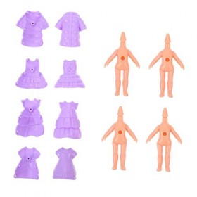 Anneome 12 Pièces Corps De Poupée Corps De Fille Bricolage Poupée Modèle De Poupée De Corps Poupée Reborn Poupée Articulée Mo