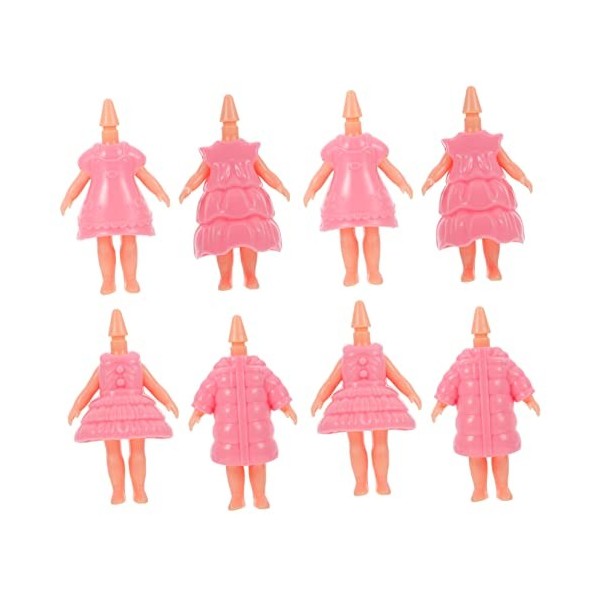 Anneome 12 Pièces Corps De Poupée Corps De Fille Bricolage Poupée Modèle De Poupée De Corps Poupée Reborn Poupée Articulée Mo