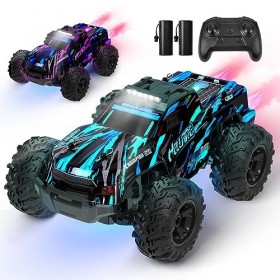 BAZADER Voiture Télécommandée Tout Terrain Enfant Adulte, 1:18 Voiture RC Radiocommandée pour Les Garcon de 5 6 7 8 9 10 Ans,