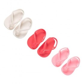 TOYANDONA 3 Paires De Jouets Jouet pour Filles Poupées pour Filles Décor Petites Sandales Résistantes À lusure Artisanat Pet