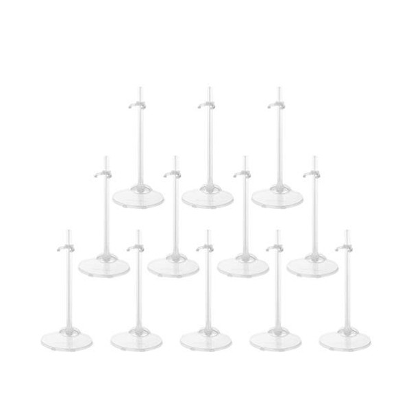 NUOBESTY 15 Pièces Supports De Poupée Poupées Figurines Présentoir Support De Poignet Réglable pour Accessoires De Décoration