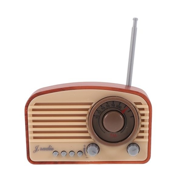 Zerodeko Radio De Maison De Poupée 1Pc Radio Miniature pour Maison De Poupée 1 12 Modèle De Radio en Plastique Meubles Miniat