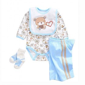 LLX Mode Nouveau-né Vêtements Bébé Reborn Bébé Fille Vêtements De Poupée pour 20-22 Pouces 50-55 Cm Poupée Cadeaux,M