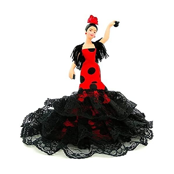 Folk Artesanía- Flamenca Poupée Flamenco, 720RN