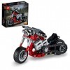 LEGO 42132 Technic La Moto, Jouet de Construction de Véhicules, Maquette 2 en 1 à Construire, Idée de Cadeau, pour Garçons et