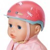 Baby Annabell Active Casque de Vélo pour Poupée de 43 cm - Garde la Poupée en Sécurité - pour les Petites Mains, Jeu Créatif 