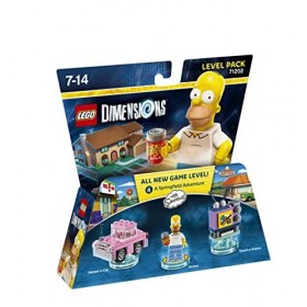 Figurine Lego Dimensions - Homer Simpson - Les Simpson : Pack Aventure