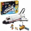 LEGO 31117 Creator 3-en-1 LAventure en Navette Spatiale Jouet Fusée Enfant et Atterrissage Lunaire – Construction de Véhicul