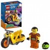 LEGO 60297 City La Moto de Cascade Démolition, Ensemble Moto Jouet à Rétrofriction pour Enfants +5 Ans avec Figurine Wallop