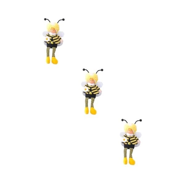 ibasenice 2 Pièces 1 Ensemble Abeille Poupée Décoration Bureau Jouets Enfants Playset Kidcraft Playset Jouet pour Enfants Jou