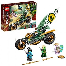 LEGO 71745 Ninjago La Moto de la Jungle de Lloyd, Jouet de Construction, avec Véhicule 2-en-1, et Les Minifigurines Lloyd et 