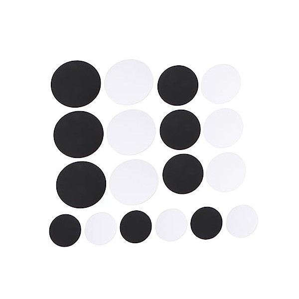 DIKACA 18 Pièces Présentoir De Base en Argile Support De Poupée Base DAffichage De Poupée dargile Base DAffichage DArtisa