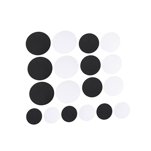 DIKACA 18 Pièces Présentoir De Base en Argile Support De Poupée Base DAffichage De Poupée dargile Base DAffichage DArtisa