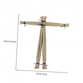 ibasenice 2 Pièces Épouvantail Jouet pour Enfants en Peluche Poupée De Porristas Poupée Spooky Épouvantail Jouet Africain Pou