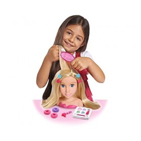 Simba 105560029 Tête à Coiffer - Steffi Love Girls - Maquillage
