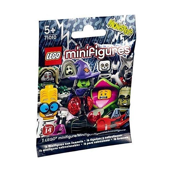 LEGO® Minifigures 71010  Assortiment de Figurines Monsters Couleurs et modèles aléatoires