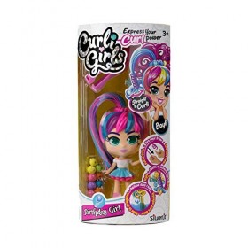 Curli Girls 82093 HAILY by Silverlit Poupées à cheveux magiques avec accessoires 15 cm Multicolore À partir de 3 ans
