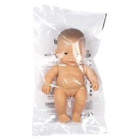 Miniland Miniland31146&nbsp;21&nbsp;cm Petite Fille Asiatique sans sous-vêtements en Sac