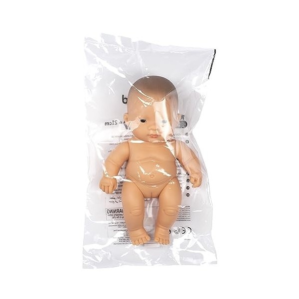 Miniland Miniland31146 21 cm Petite Fille Asiatique sans sous-vêtements en Sac