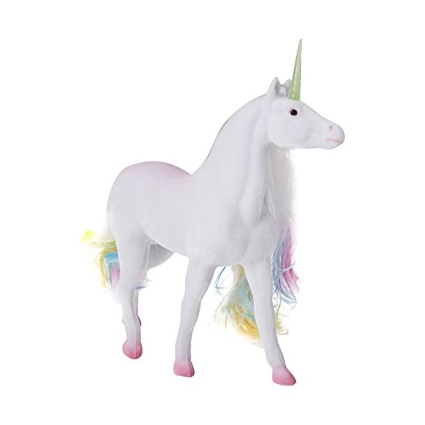 GINMAR S.R.L. UNIPERSONALE- Unicorno CRINIERA ARCOB.50948 Poupées et Accessoires, 50948, Multicolore