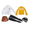 Jilibaba Vêtements de poupée, manteau de vêtements de vêtements de vêtements de sport pour 60 cm BJD poupée costume cadeau