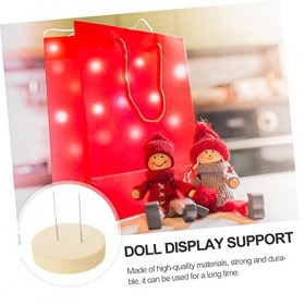 Totority 6 Pièces Base DAffichage De Poupée Cadre De Stockage pour Enfants Support De Poupée Enfants Béquille Porte-Poupée S