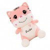 SAFIGLE 1Pc Rose Souriant Tigre Zodiaque Poupée Noël Poupée Ornements Figurine Jouet Nouvel an Cadeau Nouvel an Fête Décorati