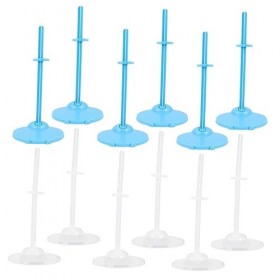 ibasenice 20 Pièces Poupées Miniatures Mini Jouet Miniatures Fille Jouet Figure Support De Poupée Jouet De Poupée Support Fix