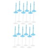 ibasenice 20 Pièces Poupées Miniatures Mini Jouet Miniatures Fille Jouet Figure Support De Poupée Jouet De Poupée Support Fix