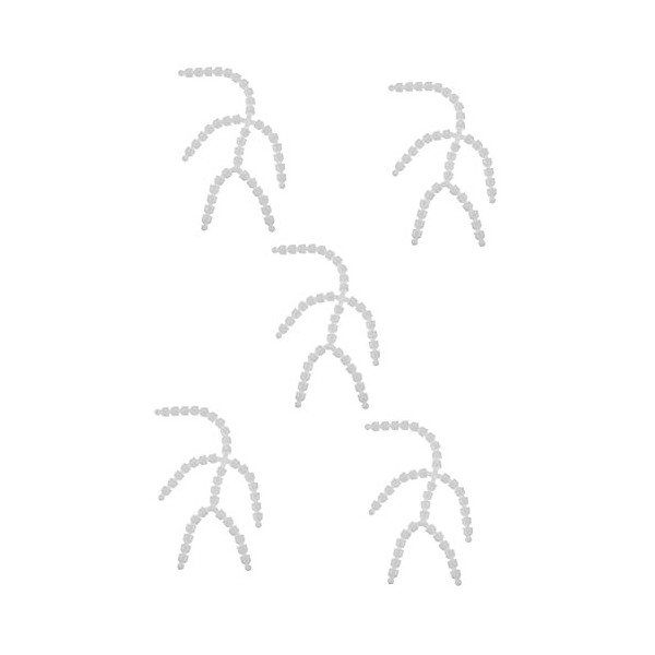 Toyvian 3 Pièces Squelette Darticulation De Poupée Accessoires Étoiles Accessoires De Figurines Accessoire De Poupée Squelet