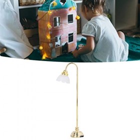 JTLB Maison de Poupée Lumières Maison de Poupée Miniature Maison de Poupée étage 1 12 échelle Meubles Miniatures pour Accesso