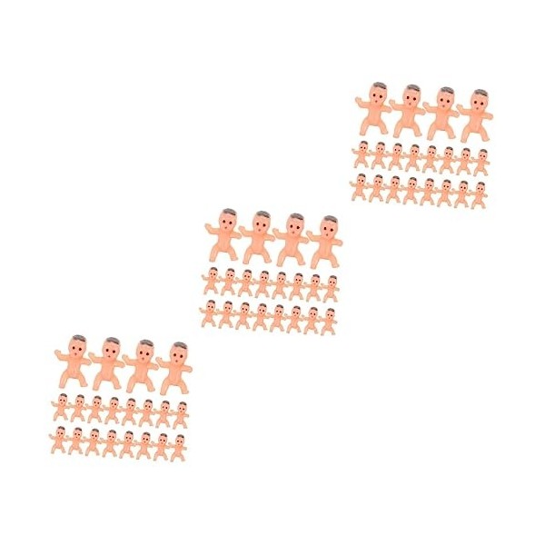 Didiseaon 80 Pièces Poupée Ange Poupée Bébés Miniatures Maison De Poupée Miniature Jouets De Jeu De Rôle pour Enfants Petites