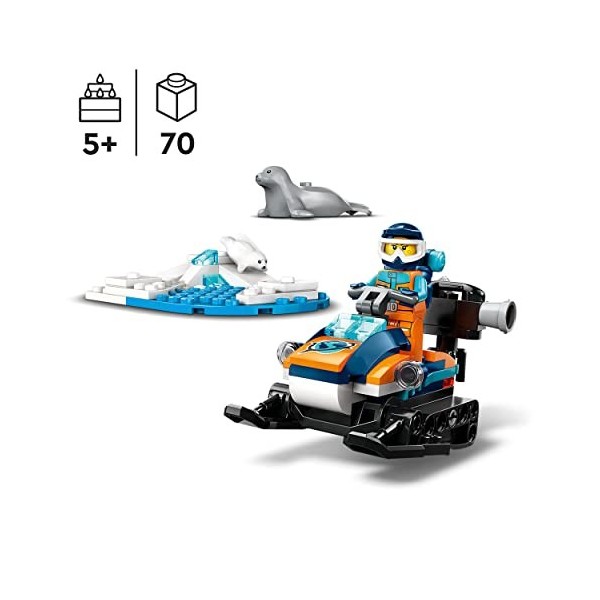 LEGO 60376 - Motoneige Exploration Arctique City