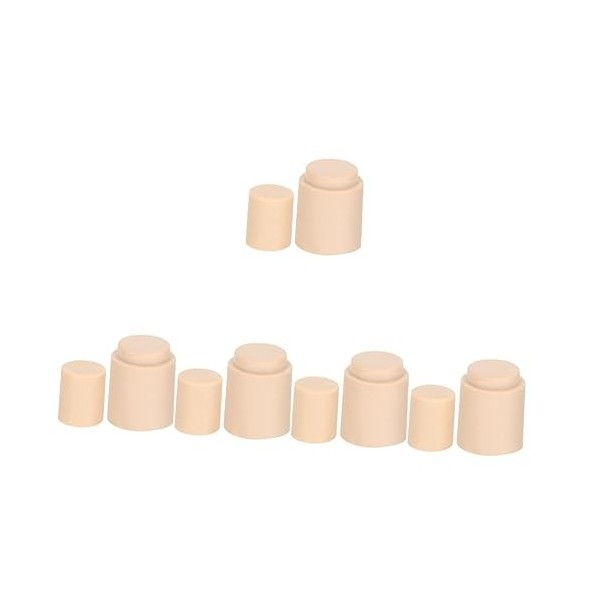 ibasenice 6 Pcs De Porristas Rotules Mannequin DIY Soldat Modèle Accessoire 3D Modèle Humain Kit DIY Poupée DIY Poupée Cou Ki