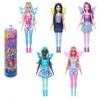 Barbie Coffret Poupée Color Reveal Série Rainbow Galaxy Avec 6 Surprises, Éclat Céleste Et Changement De Couleur, Jouet Enfan