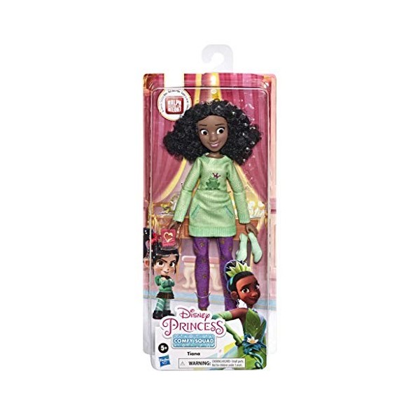 Disney Princess – Comfy Squad Poupée Tiana Hasbro, E8403EL2 