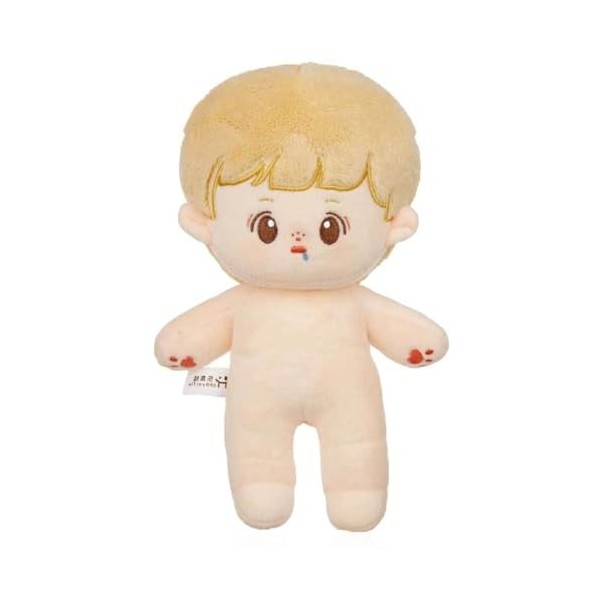 Kalttoy 20 Cm Bébé Poupée Nue Réaliste Reborns Poupée en Peluche Poseable Dressup Mode Idole-poupée pour Enfants Enfant en Ba