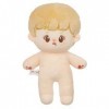 Kalttoy 20 Cm Bébé Poupée Nue Réaliste Reborns Poupée en Peluche Poseable Dressup Mode Idole-poupée pour Enfants Enfant en Ba