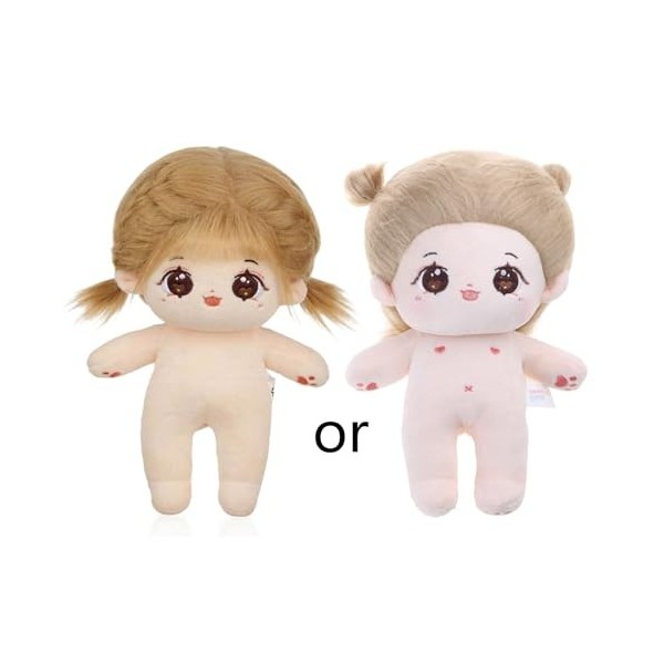 Kalttoy 20 Cm Bébé Poupée Nue Réaliste Reborns Poupée en Peluche Poseable Dressup Mode Idole-poupée pour Enfants Enfant en Ba