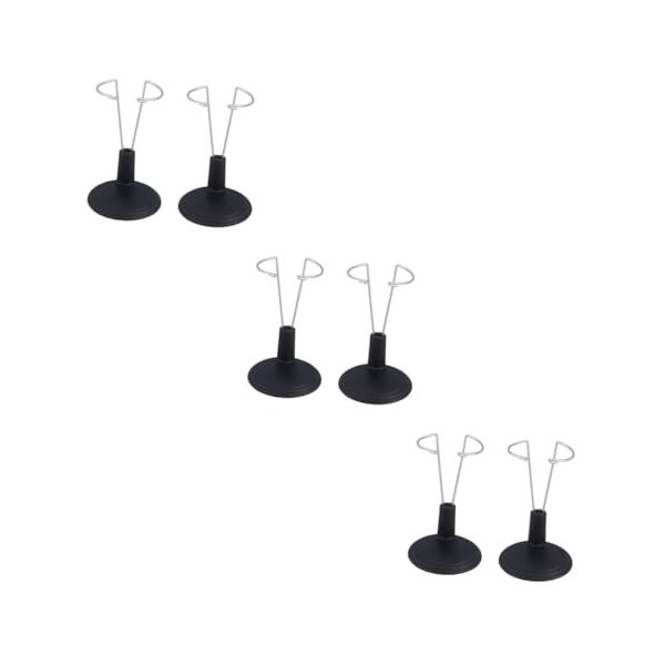 Toyvian 4 Pcs Enfants Béquille Vêtements Mannequin Enfants Jouet Étagère Mini Jouet Ours Stand Woody Poupée Action Figure Pré