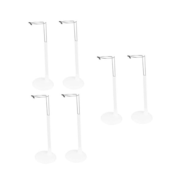 ibasenice 4 Pièces Support De Maison De Poupée Support De Support De Poupée Support De Rangement Modèle daction Numéro OMG J