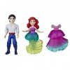 Disney Princesses - Mini Poupees Royal Clips Ariel et Le Prince Eric - 8 cm