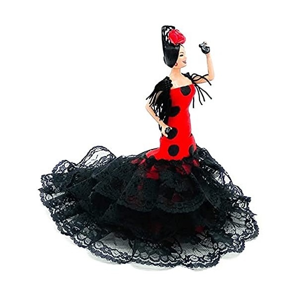 Folk Artesanía Flamenca 19 cm Collection et Artisanat Poupée 619RN 