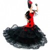 Folk Artesanía Flamenca 19 cm Collection et Artisanat Poupée 619RN 