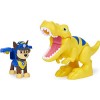 La Pat Patrouille - 6059509 - Jeu Jouet Enfant - Pack de 2 Figurines Dino Rescue - Modèle Chase - Figurines Paw Patrol