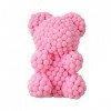 Poupée Décorative D’été Améliorée Teddy-Doll Rose Foam Ball Table Décoration Cadeau Pour Les Vacances D’anniversaire Saint-Va