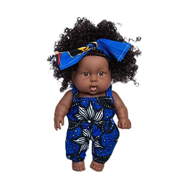 JYFanse Poupées Bébé Fille Noire | Poupées,Poupées Noires réalistes pour bébé Nouveau-né, poupées Afro-américaines Toddler po