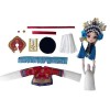 Poupée dopéra de Pékin de style chinois, kit folklorique, cadeau, paquet dopéra E5I4, produit artisanal de Pékin inachevé