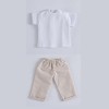 XiDonDon 30 cm/11,81 Pouces vêtements de poupée Pantalons de Mode T-Shirt Ensemble pour 1/6 BJD, SD Accessoires de poupées m