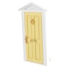 Toyvian 1 Pc Porte De Maison De Poupée Décoration pour La Maison Décorations pour Les Salas De CASA Ornement De Porte en Bois